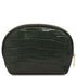 Vera - Croc print leather toiletry case